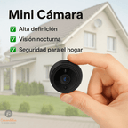 Mini Cámara WiFi – Protege tu Hogar en Todo Momento