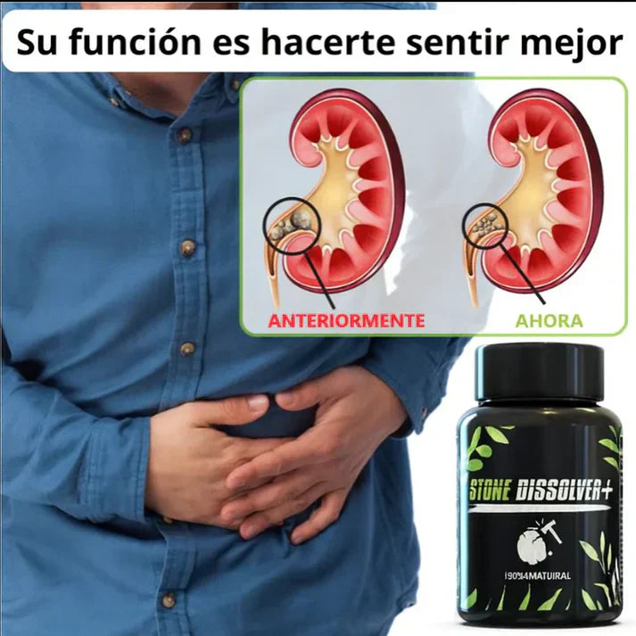 Stone Dissolver™ - Disuelve Cálculos, Alivia Dolor y Mejora el Flujo Urinario + ENVIO GRATIS