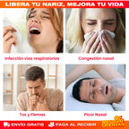 SET DE TIRAS NASALES MAGNÉTICAS ANTIRRONQUIDOS Y DEPORTIVAS