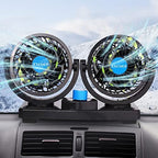 VENTILADOR DOBLE DE CARRO PRO+ENVIO GRATIS