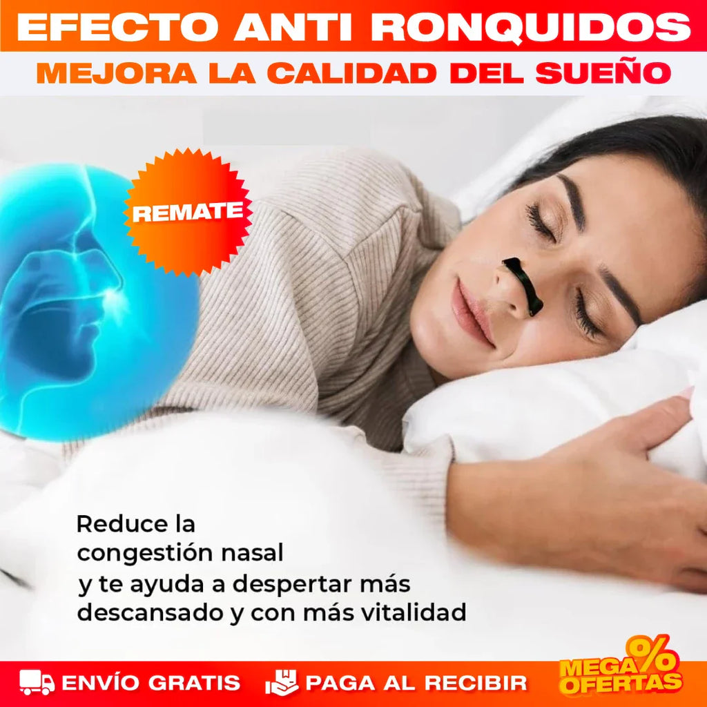 SET DE TIRAS NASALES MAGNÉTICAS ANTIRRONQUIDOS Y DEPORTIVAS