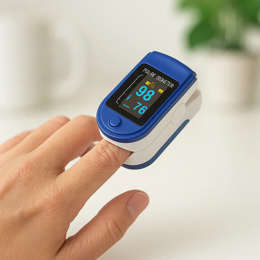 🫀OXIMETRO DE PULSO DIGITAL  MIDE OXIGENO Y FRECUENCIA CARDIACA + ENVÍO GRATIS 📦
