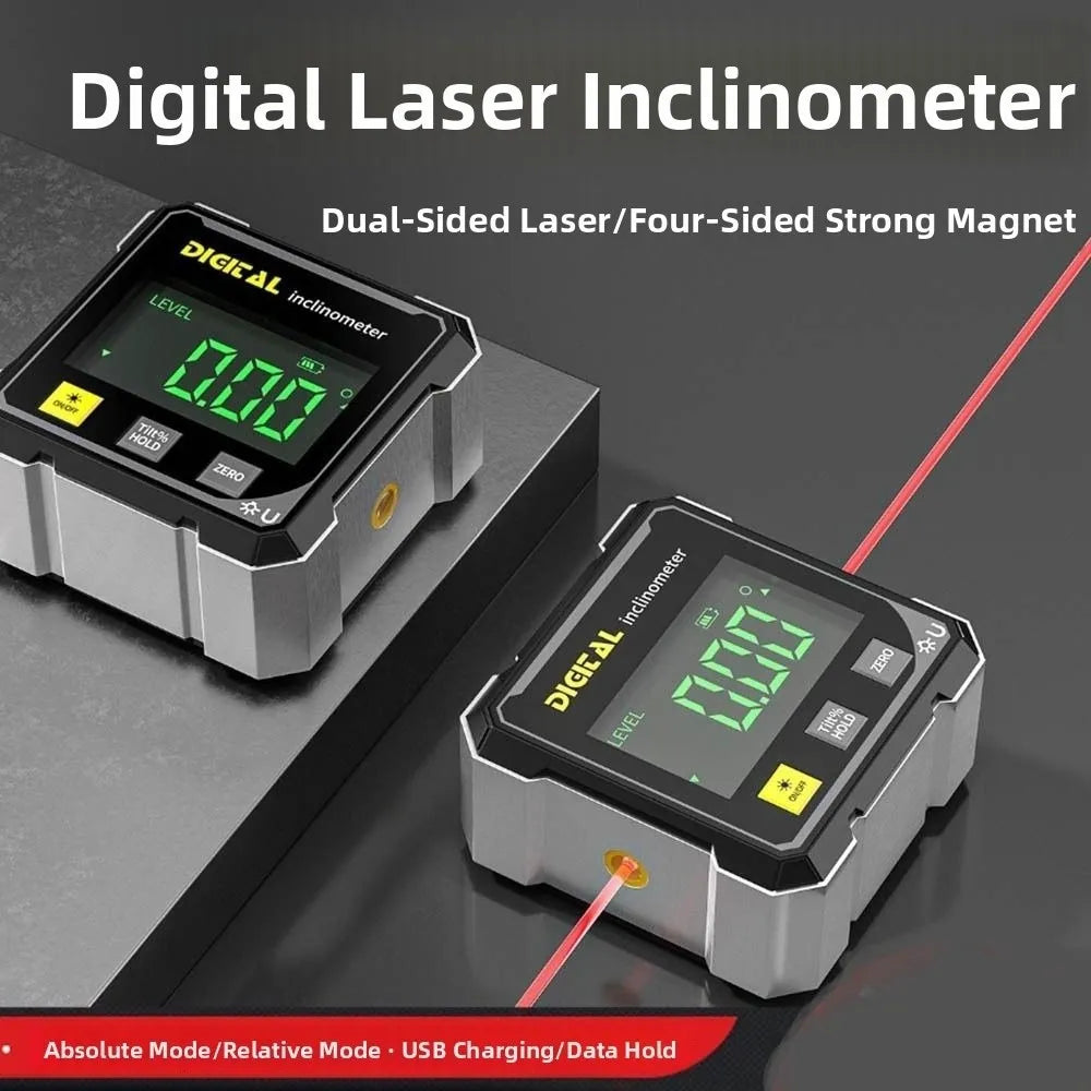 INCLINÓMETRO DIGITAL PRO  ¡Precisión exacta al instante!