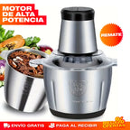 MOLINO PICADOR ELÉCTRICO ACERO INOXIDABLE 🔥2 LITROS🔥 (TAMAÑO GRANDE)