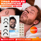 SET DE TIRAS NASALES MAGNÉTICAS ANTIRRONQUIDOS Y DEPORTIVAS