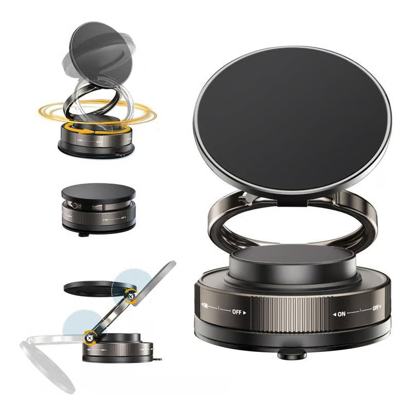 📱🚗 SOPORTE Magnético 360° – teléfono con ventosa ajustable + ENVÍO GRATIS